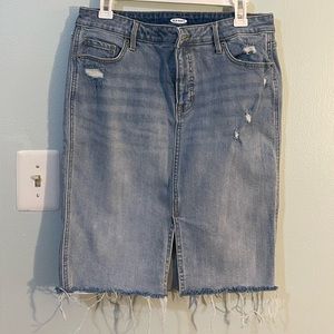 Denim skirt